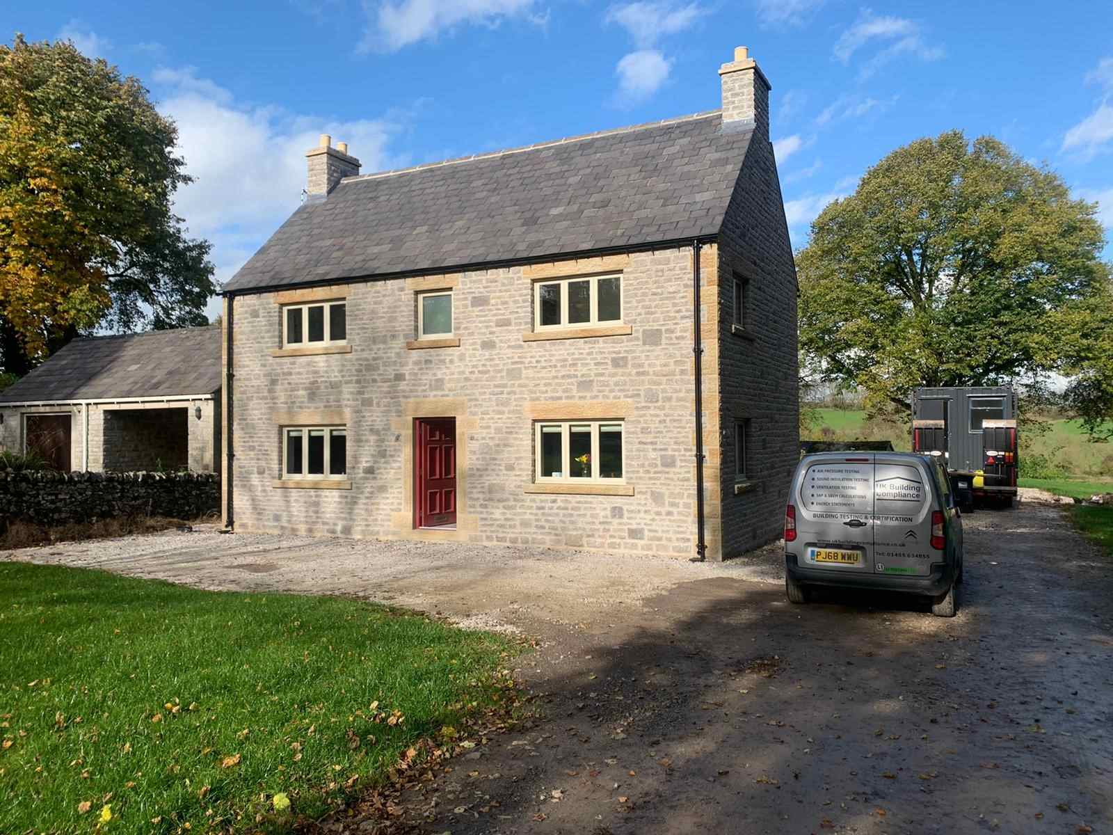 SAP & Air Tightness Testing in Taddington, Derbyshire